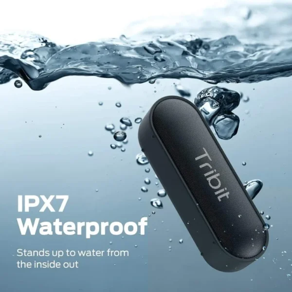 Tribit XSound Go 16w Bluetooth Speaker – Upgraded Version Black - Image 2
